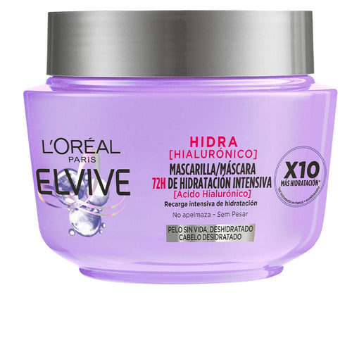 L'Oréal Paris Elvive Hidra Hialurónico Mascarilla Capilar Nutritiva 10x Hidratación Intensa