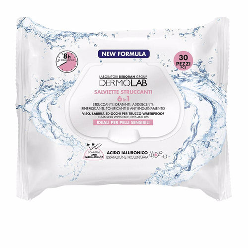 Deborah Dermolab Toallitas Faciales Antipolución 6 In 1
