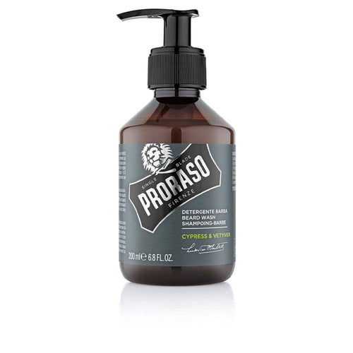 Proraso Cypress & Vetyver Shampoo Per Barba Morbidezza Naturale
