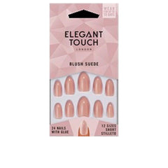 Elegant Touch Core Colour Kunstnägel Mit Kleber Stiletto Blush Suede Perfekte Maniküre