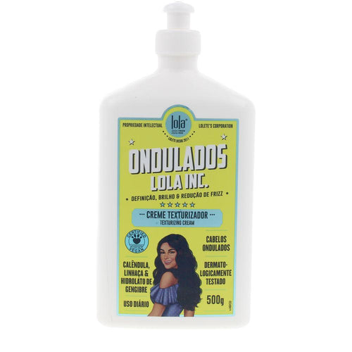 Lola Cosmetics Ondulados Lola Inc Texturierende Haarcreme Für Welliges Haar Optimale Feuchtigkeit Und Definition