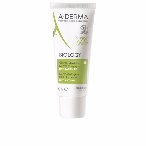 A-Derma Biology Crema Idratante Leggera Idrata 24 Ore Naturalmente