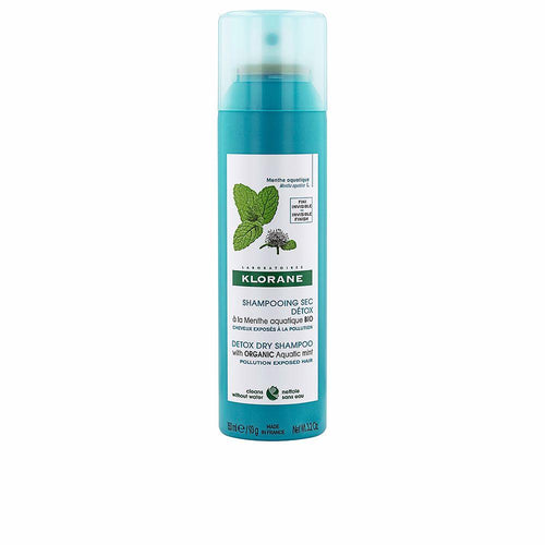 Klorane A La Menta Acuática Shampoo A Secco Detox Effetto Ghiaccio Rinfrescante