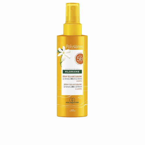 Klorane Monoï Y Tamanu Bio Spray Solare Corpo SPF50 Protezione Solare Avanzata