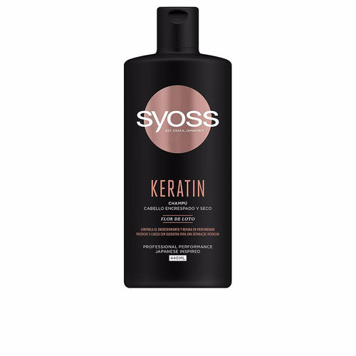 Syoss Keratin Shampoo Capelli Frizzy E Secchi Controllo Frizz E Nutrimento
