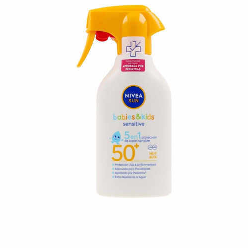 Nivea Nivea Sun Protector Solar Spray SPF50+ Para Niños Sensible Protección UV Suave
