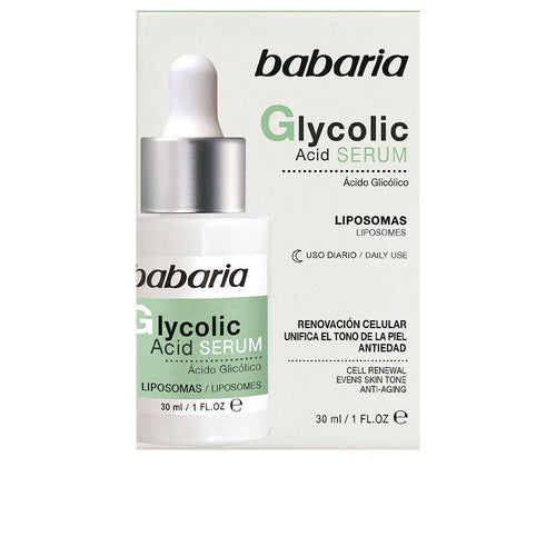 Babaria Babaria Glycolic Acid Siero Viso Rinnovante Rinnovo Cellulare Efficace