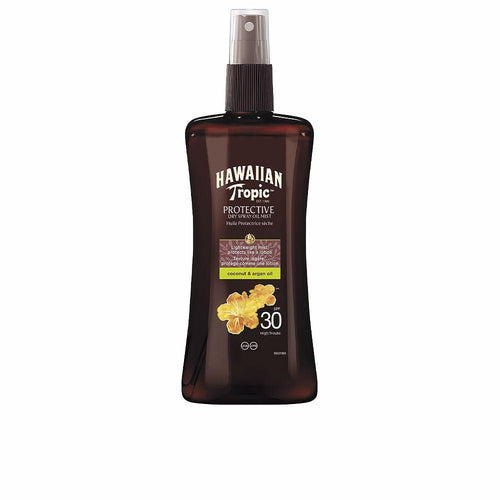 Hawaiian Tropic Coconut & Argan Spray Solar Protector SPF30 Protección Solar Eficaz