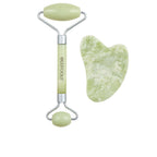 Ecotools Makeup Brushes Ecotools Set Cosmetico Jade Con Guasha Stone Rinnova La Tua Pelle