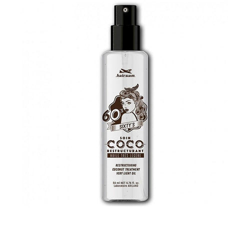 Hairgum Sixty's Aceite Capilar De Coco Cuidado Y Brillo Excepcional