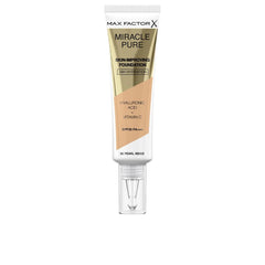Max Factor Miracle Pure Fondotinta Idratante Con SPF 30 Acido Ialuronico Efficace