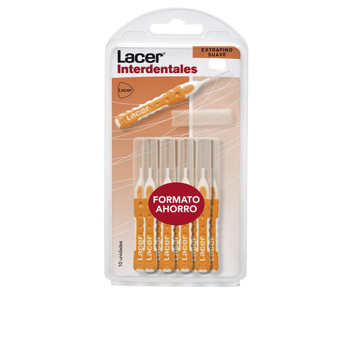 Lacer Lacer Interdentales Spazzolino Interdentale Extra Fine Impugnatura Sicura