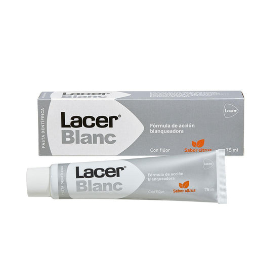 Lacer Lacerblanc Pasta Dental Citrus Protección Suave Y Blanqueadora