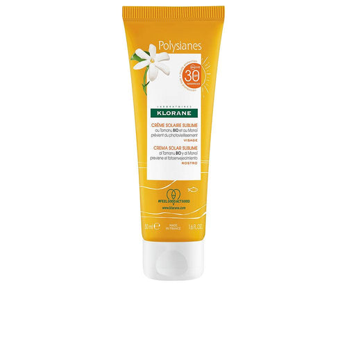 Klorane Monoï Y Tamanu Bio Sublime Sonnencreme SPF30 Ultimativer Schutz Für Strahlende Haut