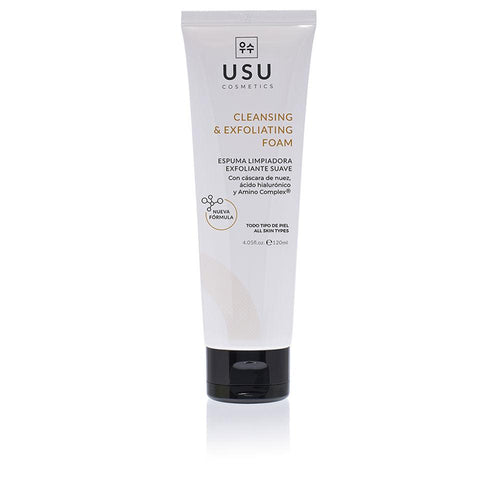 Usu Cosmetics Usu Cosmetics Limpieza Facial Espuma Limpiadora Exfoliante Exfoliación Suave Con Nuez