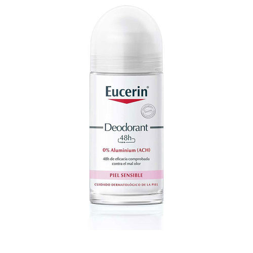 Eucerin 0% Aluminio Deodorante Roll On Protezione 24h Delicata