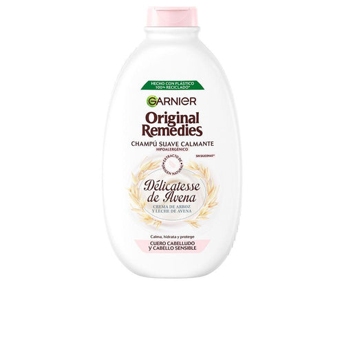 Garnier Original Remedies Shampooing Délicat Avoine Hydratation Naturelle Pour Cheveux Sains