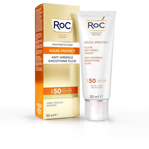 Roc Roc Protection Solaire Crème Solaire Anti Rides Protection Maximale SPF50