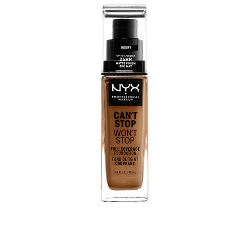 Nyx Professional Make Up Can't Stop Won't Stop Fondotinta Full Coverage Copertura Totale Lunga Durata
