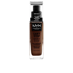 Nyx Professional Make Up Can't Stop Won't Stop Fondotinta Full Coverage Copertura Totale Lunga Durata