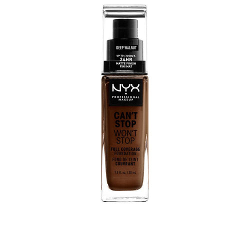 Nyx Professional Make Up Can't Stop Won't Stop Fondotinta Full Coverage Copertura Totale Lunga Durata