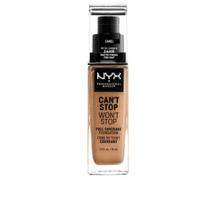 Nyx Professional Make Up Can't Stop Won't Stop Fondotinta Full Coverage Copertura Totale Lunga Durata