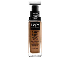 Nyx Professional Make Up Can't Stop Won't Stop Fondotinta Full Coverage Copertura Totale Lunga Durata
