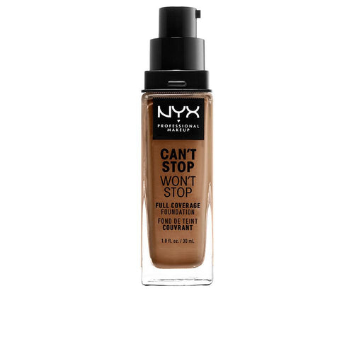 Nyx Professional Make Up Can't Stop Won't Stop Fondotinta Full Coverage Copertura Totale Lunga Durata