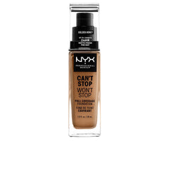 Nyx Professional Make Up Can't Stop Won't Stop Fondotinta Full Coverage Copertura Totale Lunga Durata