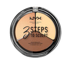 Nyx Professional Make Up 3 Steps To Sculpt Palette Scolpente Per Un Contorno Perfetto