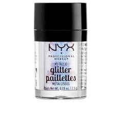 Nyx Professional Make Up Glitter Pailletes Sombra De Ojos Glitter Metálico Seis Tonos Radiantes