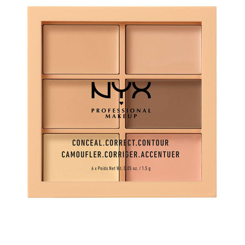 Nyx Professional Make Up Conceal Correct Contour Paleta Correctora Tono Perfecto Para Ti