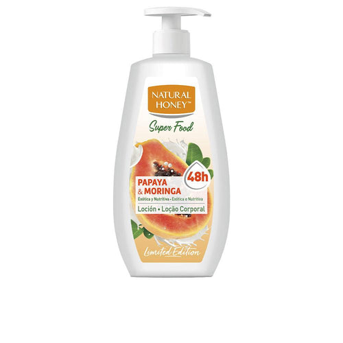 Natural Honey Super Food Gel Doccia Papaya E Moringa Idratazione Naturale Efficace