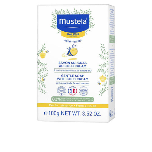Mustela Bebé-Niño Sapone Cold Cream Nutriprotector Pulizia E Nutrimento Naturale