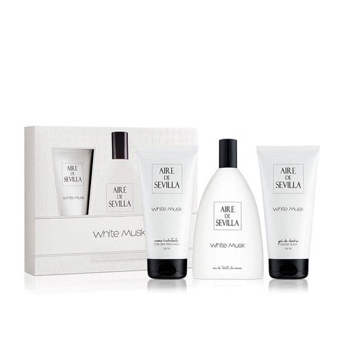 Aire Sevilla Aire De Sevilla White Musk Profumo Eau De Toilette Set Aroma Fresco E Femminile