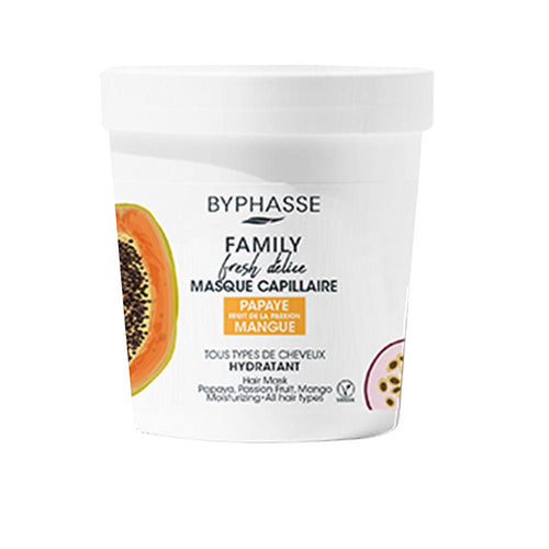 Byphasse Family Fresh Delice Maschera Per Capelli Per Ogni Tipo Di Capello