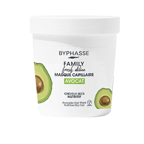 Byphasse Family Fresh Delice Maschera Per Capelli Secchi Nutrimento Vegano Profondo