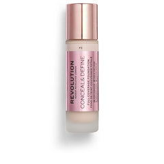 Revolution Make Up Conceal & Define Flüssigfoundation Volle Deckkraft Perfektion