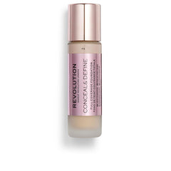 Revolution Make Up Conceal & Define Flüssigfoundation Volle Deckkraft Perfektion
