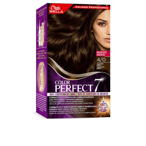 Wella Color Perfect 7 Color Perfect 7 Coloration Capillaire Permanente Couverture Grise Parfaite
