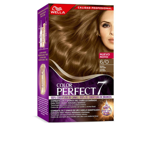 Wella Color Perfect 7 Color Perfect 7 Coloration Capillaire Permanente Couverture Grise Parfaite