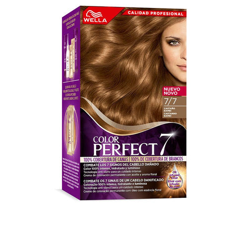Wella Color Perfect 7 Color Perfect 7 Coloration Capillaire Permanente Couverture Grise Parfaite