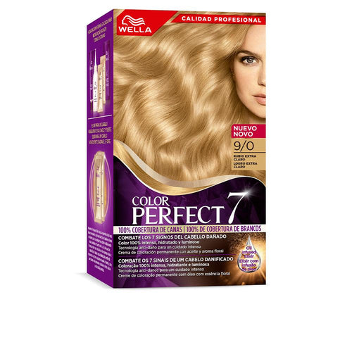 Wella Color Perfect 7 Color Perfect 7 Coloration Capillaire Permanente Couverture Grise Parfaite