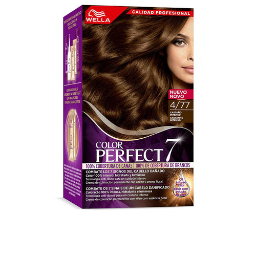 Wella Color Perfect 7 Color Perfect 7 Coloration Capillaire Permanente Couverture Grise Parfaite