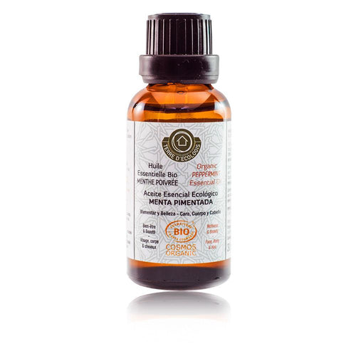 Terre D'Ecologis Aceite Esencial Terre D'Ecologis Ätherisches Öl Organische Pfefferminze Vitalität
