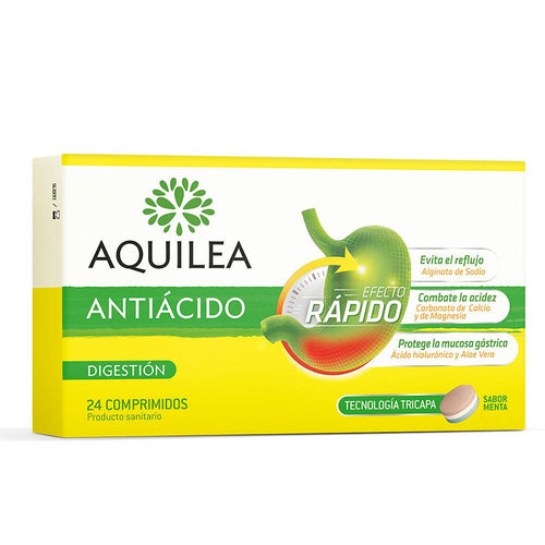 Aquilea Aquilea Antiácido Pastiglie Antiacidi Digestione Ottimale