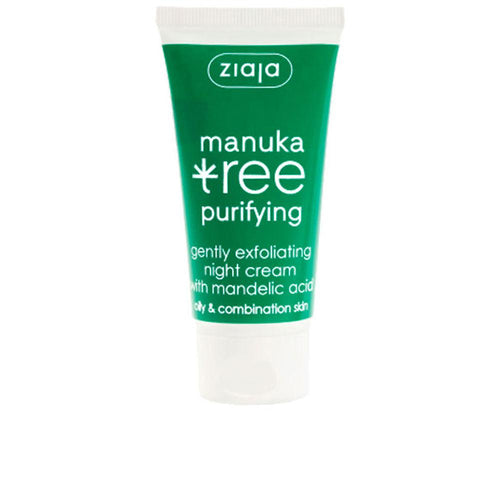 Ziaja Manuka Crema Facial Nocturna Exfoliación Suave Y Hidratación