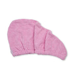 Idc Institute Fast Drying Haarturban Aus Baumwolle Rosa Schnelle Trocknung Garantiert