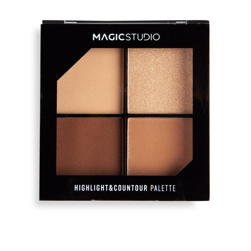 Magic Studio Highlight & Countour Palette Strahlender Look Immer