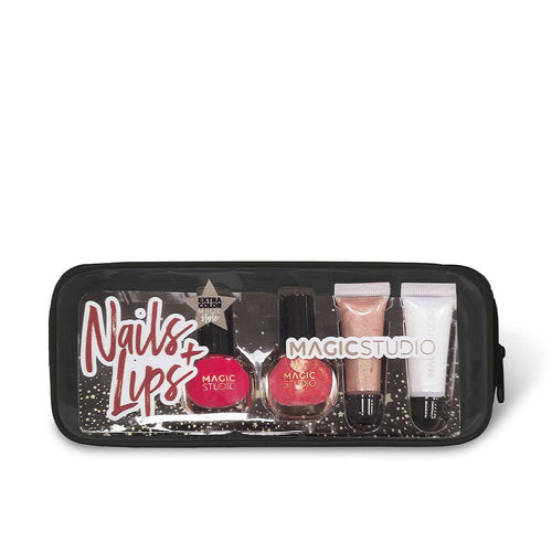 Magic Studio Colorful Set Unghie E Labbra Look Brillante E Unico